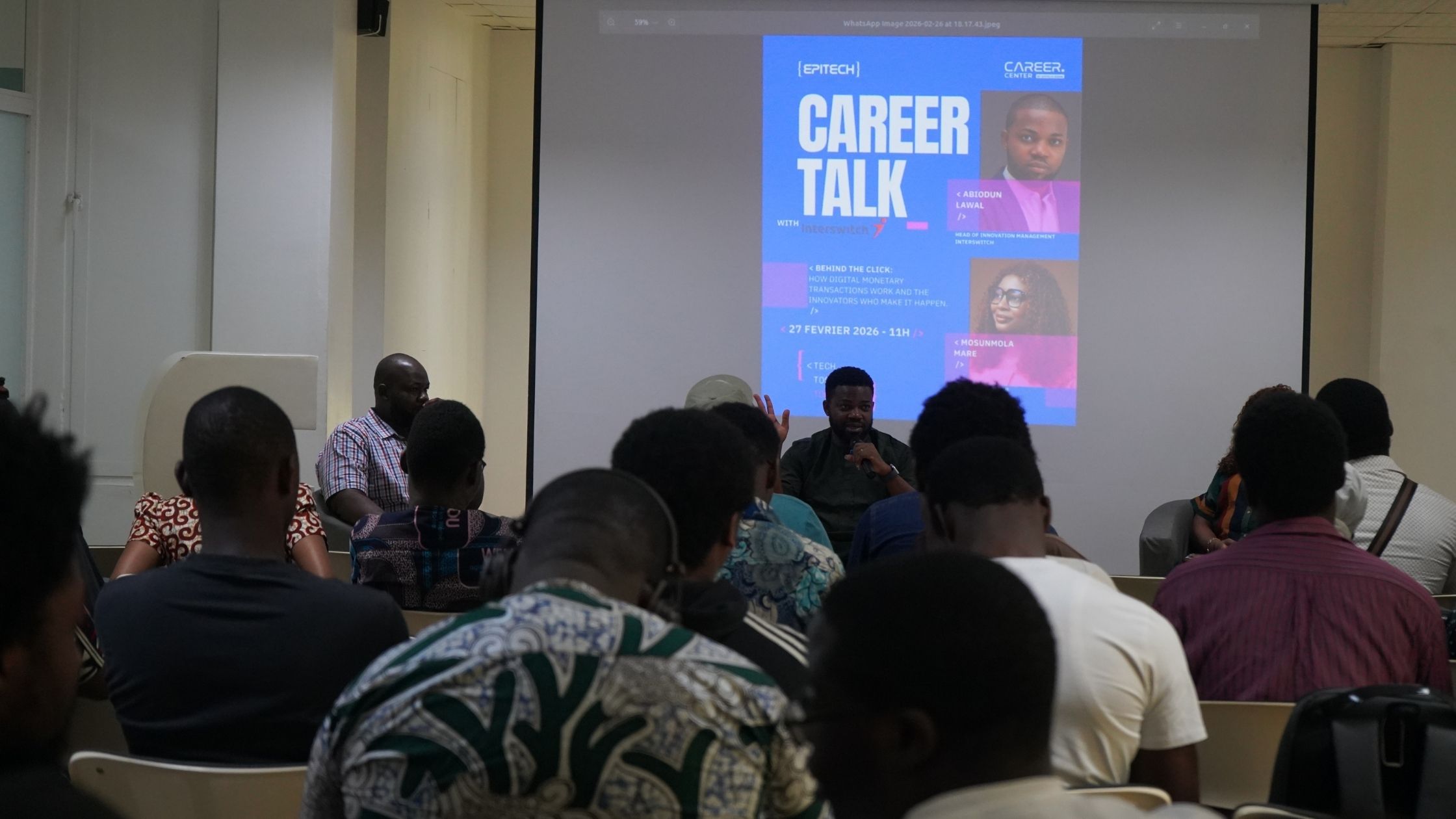 Interswitch de passage à Epitech Bénin